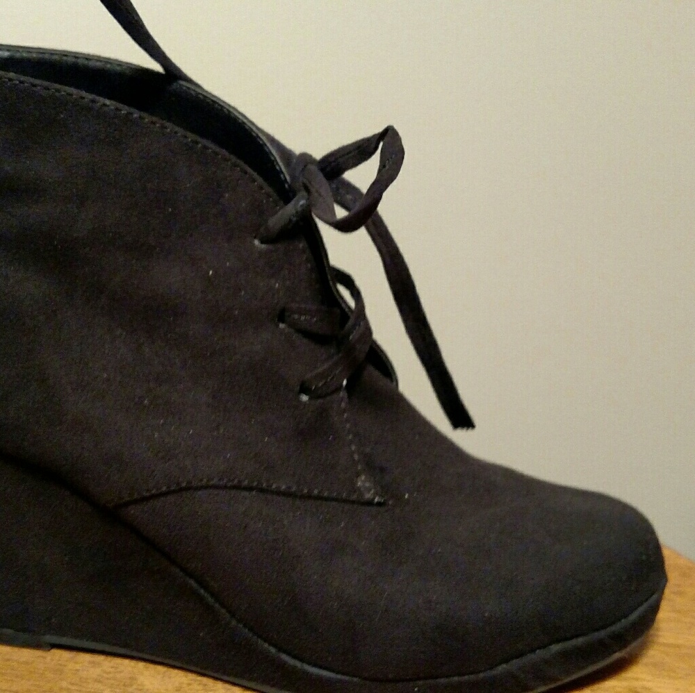 Dolce Vita Black Suede Ankle Boot